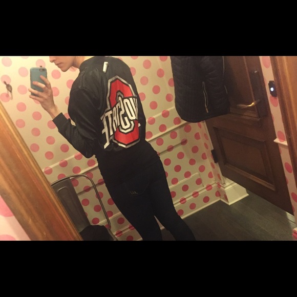 RARE. Sold Out.Ohio state bomber jacket VS pink XS - Picture 4 of 8